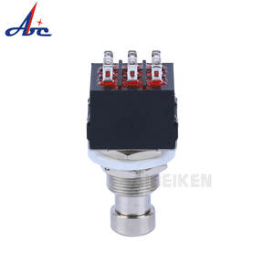 Pédale 3Pdt 3Pdt à verrouillage doux au toucher 3PDT Boîte <span class=keywords><strong>de</strong></span> pédales d'effets <span class=keywords><strong>de</strong></span> guitare à 9 broches Stomp True Bypass interrupteur à pédale électrique - Product Image 3