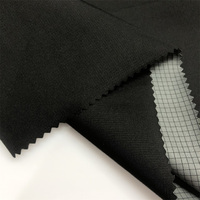 Tela de Chaqueta Softshell Impermeable, Cortavientos y Transpirable de 3 Capas, con Membrana de TPU Laminada sobre Nylon Ripstop y Spandex, 100% Poliéster
