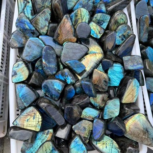 High Polished Labradorite Crystal Free Form Decor Christmas Valentine's Day Gift Home Office Desk Decoration <strong>Love</strong> Theme Ornament - Product Image 3