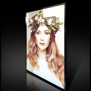 Haute luminosité LED affiche cadre A4 Rectangle publicité boîtes à lumière avec support 12V consommation d'énergie en Stock pour <span class=keywords><strong>acheter</strong></span> - Product Image 3