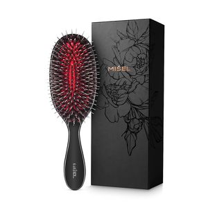Factory Price Hot-selling PlasticWig Detangling Boar Bristle Hair Brush For Hair Custom Massage Paddle Extensions Brush