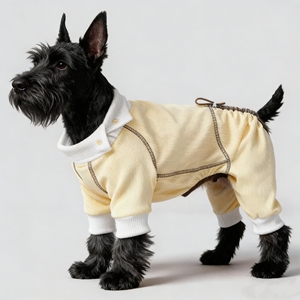 Maglia a Quattro Zampe per Cuccioli, Abbigliamento Caldo Protettivo per la Pancia, Realizzato in Pile <span class=keywords><strong>Tailandese</strong></span> per Teddy, Bichon, Schnauzer - Product Image 5
