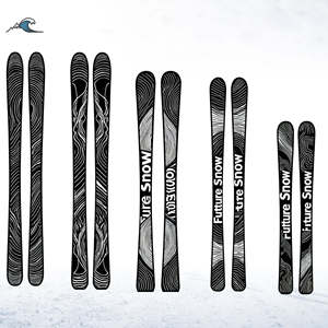 Skis personnalisés entièrement sur mesure pour adultes et jeunes, noyau en carbone, camber hybride <span class=keywords><strong>rocker</strong></span> pour le freeride, le touring et la course - Product Image 1