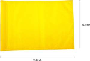 Marquage personnalisé drapeaux de golf 30x45cm drapeaux numériques bannières 12x18 pouces <span class=keywords><strong>200D</strong></span> drapeaux de golf double face - Product Image 3