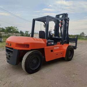 HELI Heavy-Duty Diesel Forklift 10T CPD100 Two Stage Mast Rough Terrain Low Consumption Durable Engine Stable Operation - Product Image 5