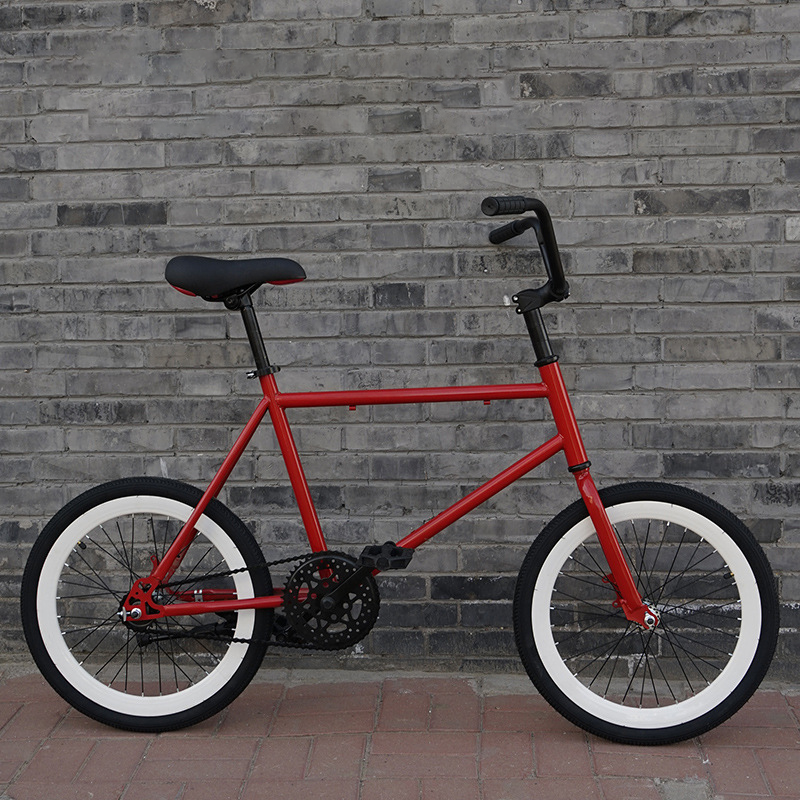 Jante de vélo rouge/blanche