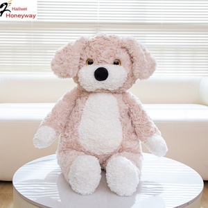 Apaisant <span class=keywords><strong>chiot</strong></span> chien en peluche doux peluches cadeau d'anniversaire pour enfants doublé de maille poupée anti-Stress - Product Image 2