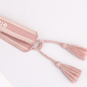 Bonjour Tu me-pulsera con bordado francés, 10 unidades, cuerda trenzada, regalo de Amistad de San Valentín - Product Image 6