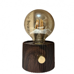 Lampe à filament de tungstène, lumière chaude, rechargeable, design rétro créatif, lampe de chevet en verre, lampe de camping réglable - Product Image 4