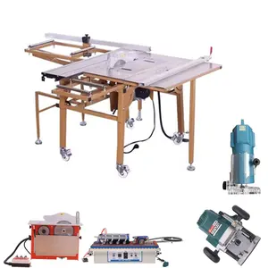 Top Quality Wood Working Machinery Precision Mni Small Sliding Table Panel Saw