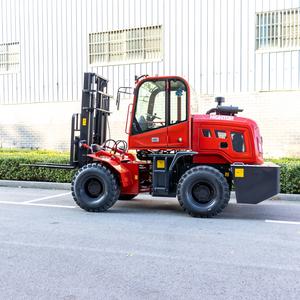 3.รถยกออฟโรด5Ton พร้อมเสารถยกที่ขรุขระรถยกสำหรับใช้ในฟาร์มส่งฟรีทั่วโลก - Product Image 4