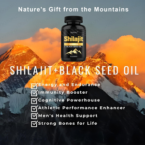 Gomitas de Shilajit del Himalaya 100% Puro de Fábrica OEM, Gomitas de Shilajit de Marca Privada para la Salud - Product Image 5