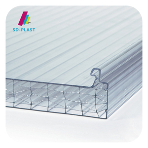 100% nguyên liệ<span class=keywords><strong>u</strong></span> thô <span class=keywords><strong>u</strong></span>-<span class=keywords><strong>lock</strong></span> tấm <span class=keywords><strong>polycarbonate</strong></span> rắn 20mm rõ ràng twinwall/<span class=keywords><strong>multiwall</strong></span> để sử dụng ngoài trời trên mái nhà thiết kế hiện đại - Product Image 6