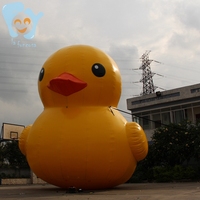 1 sac de Promotion gonflable géant, canard de hong kong jaune, 12m