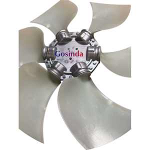 Pièces de rechange pour lames de ventilateur de refroidissement de moteur, compatibles avec l'excavatrice 939D, composants de remplacement pour le refroidissement du <span class=keywords><strong>radiateur</strong></span> de machines de construction - Product Image 6