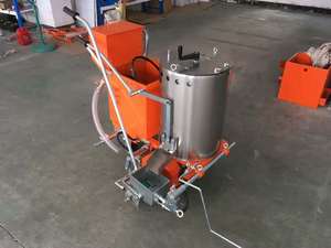 Hand Push Thermoplastic Road Marking Machine Integrated Melting Line <strong>Painter</strong> for Highway Parking <strong>Lot</strong> Construction - Product Image 5