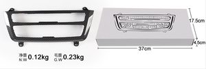 Panel de Acabado de Consola <span class=keywords><strong>Central</strong></span> de Radio Interior de Fibra de Carbono Real F30 al por Mayor para BMW Serie 3 4 F30 F31 F34 F36 F80 F81 F82 F83 F84 - Product Image 6