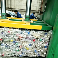 Presse à balles hydraulique verticale 30T pour le recyclage du papier, du carton, des bouteilles en plastique et des films – Vente directe usine