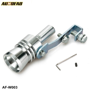 AUTOFAB-Universal de sonido Turbo silenciador de escape silbato en tubo/Falso golpe-BOV simulador Whistler Tamaño XL AF-W003 - Product Image 1