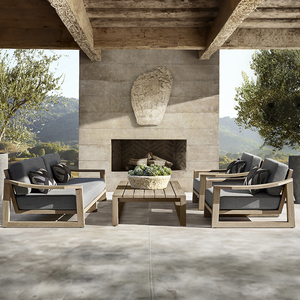 Ensemble <span class=keywords><strong>de</strong></span> <span class=keywords><strong>meubles</strong></span> <span class=keywords><strong>de</strong></span> <span class=keywords><strong>jardin</strong></span> en aluminium <span class=keywords><strong>de</strong></span> haute qualité pour villa, patio, cour, résistant aux intempéries, imperméable et anti-UV - Product Image 2
