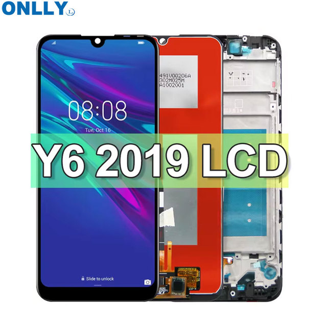 Hot Sale LCD With Digitizer for Huawei Y6 2019 for Huawei Y6 PRO 2019 for Honor 8A LCD Display Touch Screen Assembly Replacement