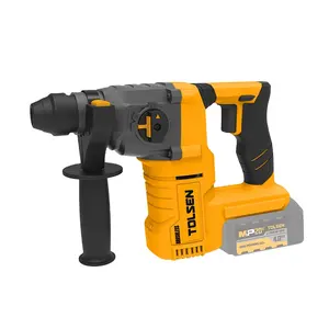 TOLSEN 87272 20v 1350 Rpm Brushless Li-ion Cordless Rotary Hammer Drill