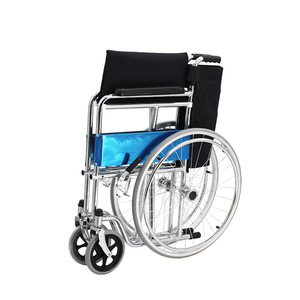 Silla de Ruedas Manual con Ruedas de 24 Pulgadas, Aleación de Aluminio, Ligera y Plegable, para Personas Mayores y con Discapacidad - Product Image 2