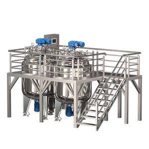 Usine d'émulsification sous vide haute performance avec technologie d'émulsion stable pour la fabrication de mayonnaise, de produits capillaires et de soins de la peau - Product Image 6