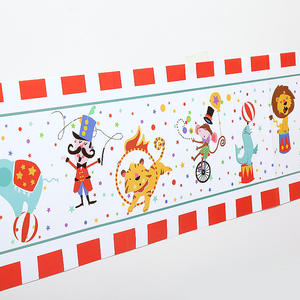 Decoraciones para Fiestas de Cumpleaños Infantiles, Juego de Vajilla con Temática de Circo, Pancarta, Plato de Papel, Vaso de Papel - Product Image 3