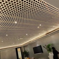 Grille en acier galvanisé perforé pour système de ventilation