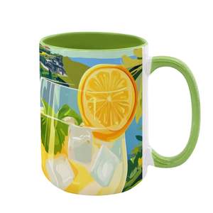 Custom image Large 15oz Colorful <b>Ceramic</b> <b>Mug</b> with Modern Design Dishwasher & Microwave Safe Made in USA PC Material for Promotional Gifts - Product Image 3