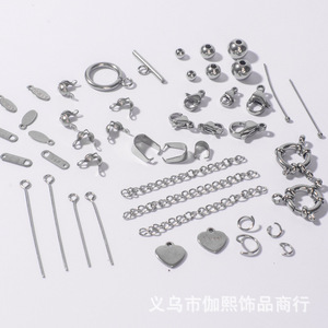 Composants de bijoux en acier inoxydable, formes variées, accessoires DIY pour bracelets et colliers, composants plaqués pour la fabrication de bracelets - Product Image 2