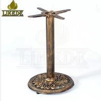 Pieds de meuble en fer forgé laiton antique Pieds de table basse et de table de patio en fonte