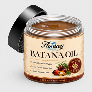 Sérum de croissance des cheveux à l'huile de batana biologique, huile essentielle pure et brute pour hydrater les cheveux, doux et moelleux, anti-chute de cheveux - Product Image 1