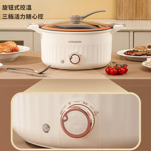 Cuisinière à pression électrique et manuelle de grande capacité 3L/4L/6L, <span class=keywords><strong>cuiseur</strong></span> à riz avec <span class=keywords><strong>cuiseur</strong></span> <span class=keywords><strong>vapeur</strong></span> pour usage domestique et hôtelier, multifonction 5 en 1 - Product Image 4