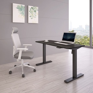 Cheap Easy to Install Home Office Furniture Ergonomic Electric <b>Height</b> <b>Adjustable</b> Computer <b>Table</b> Lift Standing Desk - Product Image 3