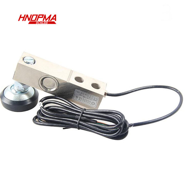 HNOPMA Shear Beam Load Cell 500kg 1-3 Ton Alloy Steel/Stainless Steel Class 3/OIML C3 Analog Output for Weighing Scales