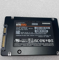 Unidad de Estado Sólido Interna SATA de 2.5 Pulgadas 870 EVO MZ-77E250 de 250 GB con Memoria Flash V-NAND