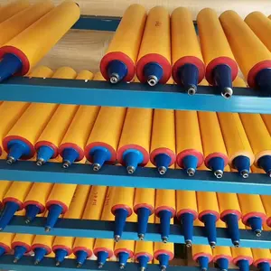 Good Quality Yellow Conveyer Ink Roller For Printing Machine