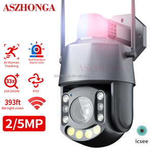 <span class=keywords><strong>Camera</strong></span> Mạng <span class=keywords><strong>IP</strong></span> An Ninh WIFI Không Dây 5MP <span class=keywords><strong>Camera</strong></span> Giám Sát Gia Đình Ngoài Trời 33X Zoom HD PTZ <span class=keywords><strong>Camera</strong></span> Quan Sát Ban Đêm Đủ Màu Cho CCTV - Product Image 2