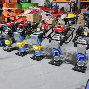 5.5HP Vibrating Soil <strong>Tamping</strong> <strong>Rammer</strong> Jumping Jack Compactor For Road Construction With Core Motor And Engine Components
