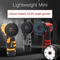 Mini meuleuse d'angle électrique spéciale 16.8V bricolage transfrontalier petite Machine de découpe et de polissage au Lithium pour gratter l'écorce