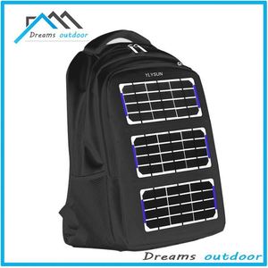 Sac à dos solaire BSCI / Panneau solaire 7 watts et batterie de charge 10 mAh / Sac à dos chargeur de téléphone pour femmes - Product Image 2