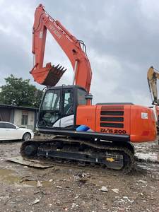 Pelleteuse Hitachi ZX200 d'occasion Ex200-2 Ex200-3 200-5 ZX120-6 Pelleteuse sur chenilles d'origine Japon Hitachi terrassement - Product Image 2