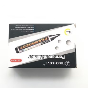 Marcadores Permanentes Ecológicos de Gran Capacidad para Escritura Fluida, 4 Colores Resistentes a la Decoloración, Recargables, para Educación Interactiva y Manualidades - Product Image 2