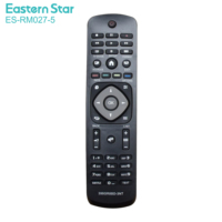 Télécommande universelle intelligente ES-RM027-5 de haute qualité à prix d'usine pour téléviseurs HD et Smart TV