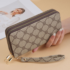 Borsa in Pelle Stampata da Donna, <span class=keywords><strong>Portafoglio</strong></span> Lungo e <span class=keywords><strong>Porta</strong></span> <span class=keywords><strong>Cellulare</strong></span> di Design, Vendita Diretta all'Ingrosso - Product Image 5