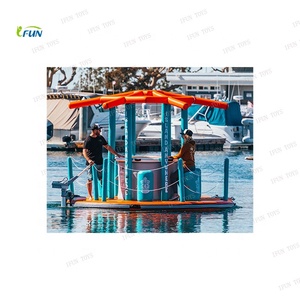 Jet ski gonflable électrique pour enfants, jouet aquatique sûr avec propulseur électrique, en vinyle/PVC, pour utilisation en extérieur sur lac et piscine - Product Image 5