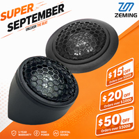 Zeming Tweeter Mobil Universal 25mm ABS Silk Dome Berkualitas Tinggi dengan Motor Neodymium, Impedansi 4 Ohm, Suara Jernih