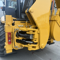 Chine pas cher 4x4 traction sur roues tracteur pelle rétrocaveuse chargeur 3cx 4cx Jcb pelle rétrocaveuse chargeur avec pelle